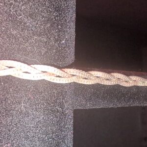 24k gold weave bracelet